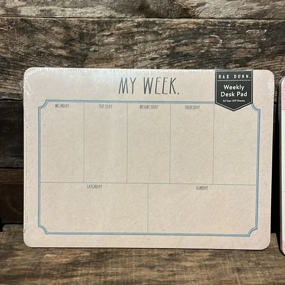 Rae Dunn Weekly Planning Pads and To Do Lists - Picture 6 of 7